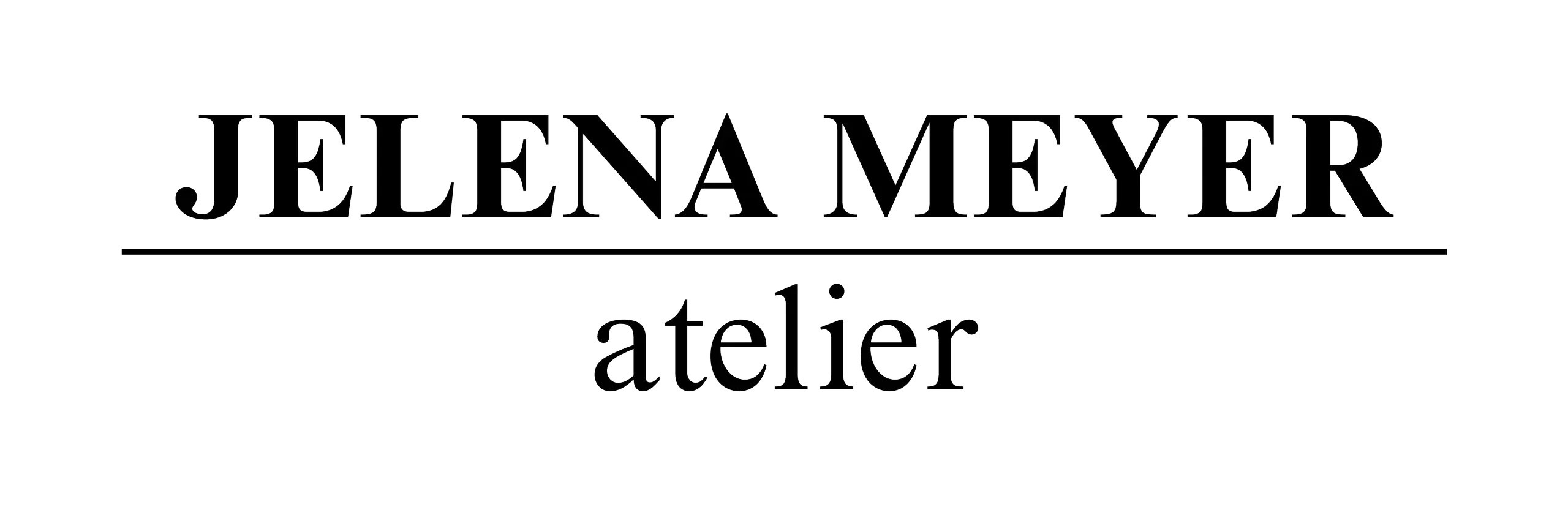 Jelena Meyer atelier Logo Link to Homepage