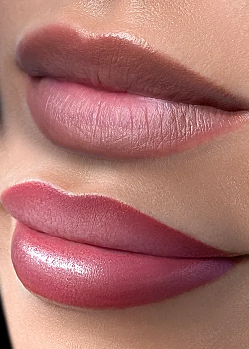 Jelena Meier Meyer atelier Permanent Make-up Lippen Baden Aargau Wettingen Ombre Lippen